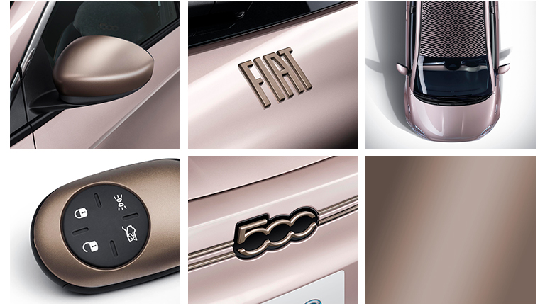Accessoires d'Origine Fiat 500  Accessoires Personnalisation intérieure